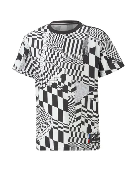 T-shirt manches courtes Enfant JR BMW MMS AOP TEE Blanc