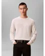 Pull col rond Homme LS SUPIMA COTTON CREW 14GG Beige Tofu