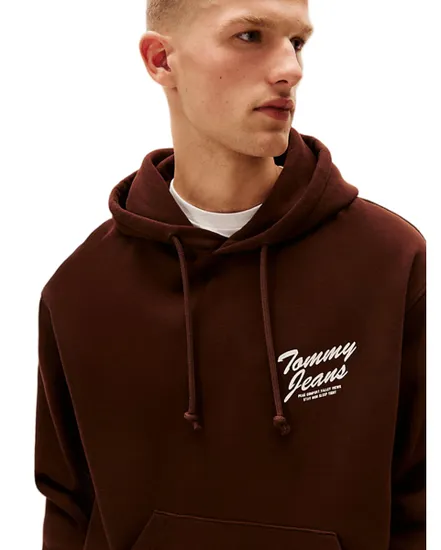 Sweat à capuche Homme RLX NOVELTY GRAPHIC HOODIE Marron