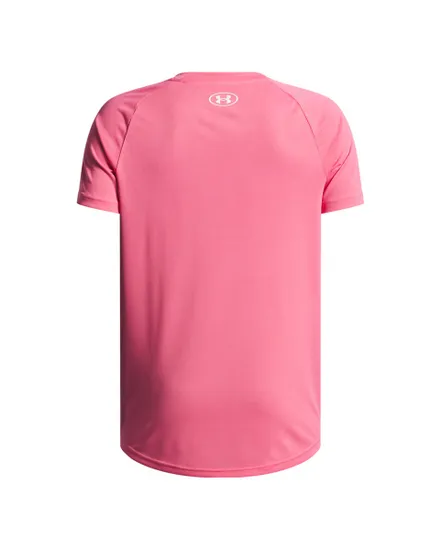 T-shirt Enfant UA TECH 2.0 SS Rose
