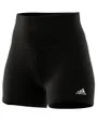 Collant short court Femme YOGA SHO TIG Noir