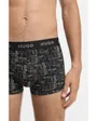 Lot de 3 boxers Homme TRUNK TRIPLET DESIGN Multicolore