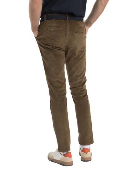 Pantalon Chino Homme Signature Jilor Tabac