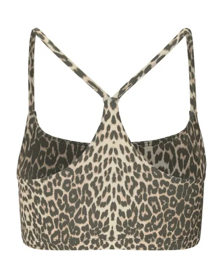 Brassière Femme WINDIA V2 W PRINTED SPORTS BRA Marron