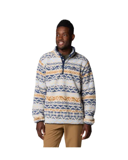 Polaire zip Homme RUGGED RIDGE HALF SNAP FLEECE Beige