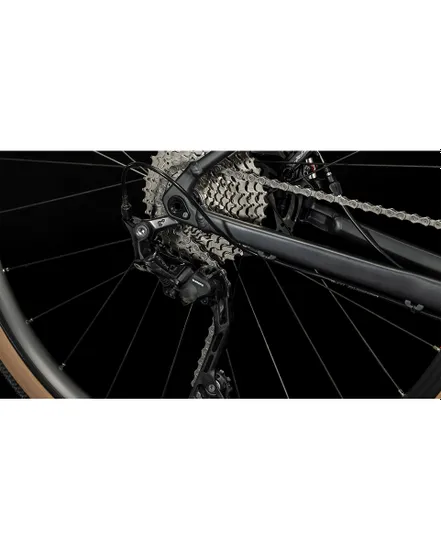 Vélo gravel Unisexe NUROAD PRO Noir/Gris