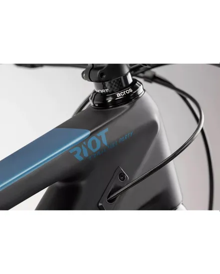 VTT tout suspendu Unisexe RIOT TRAIL FULL PARTY Carbone/Bleu