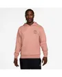 Sweat à capuche Homme M J PSG STMT FLC PO Rose