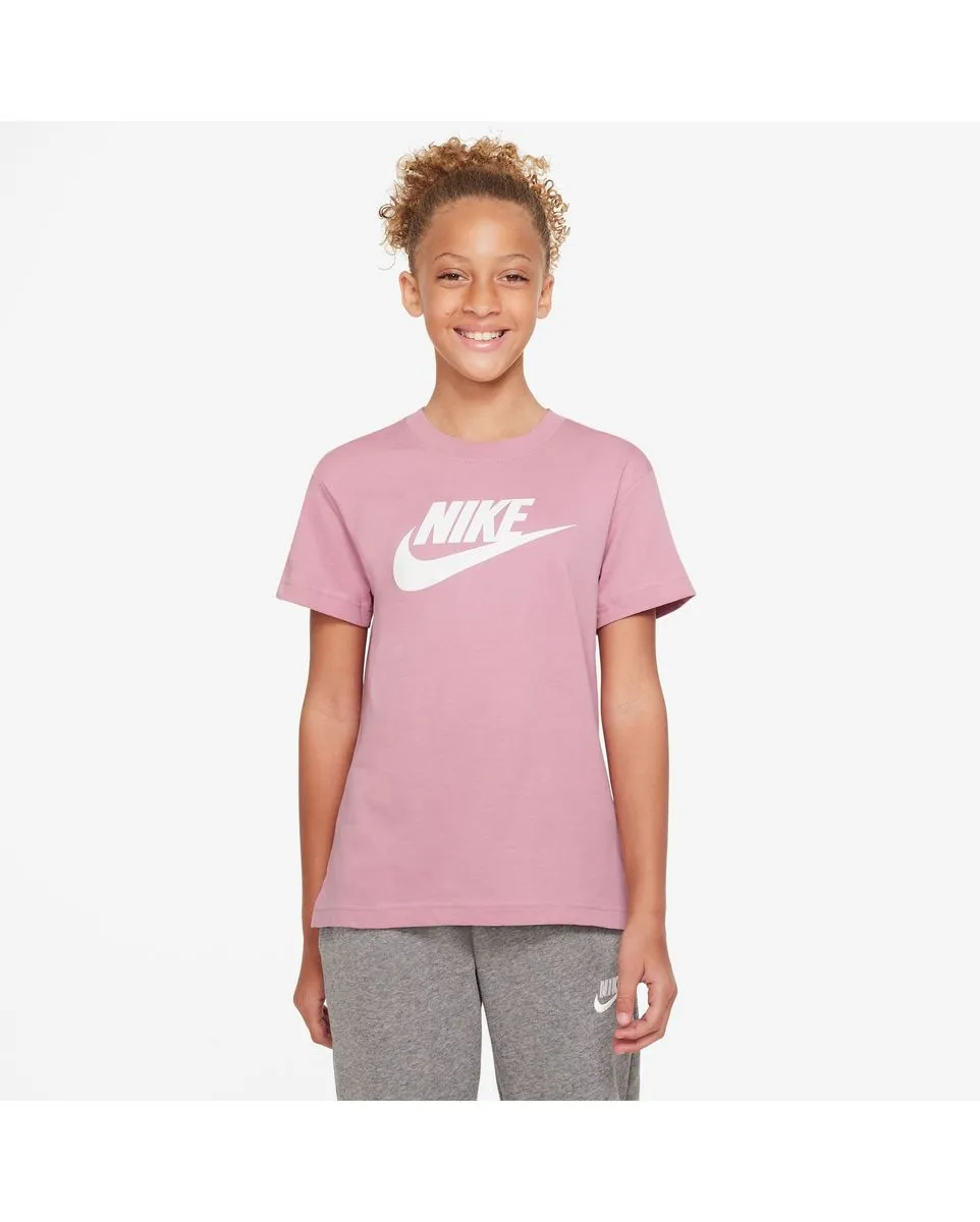 T-shirt manches courtes Femme Nike W NSW TEE CLUB Rose Sport 2000