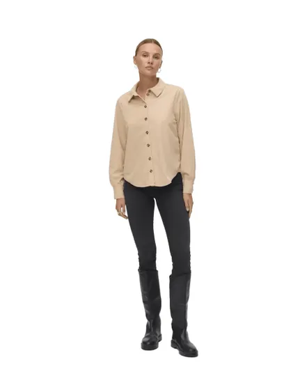 Chemise Femme Vmelly Ls Shirt Wvn Ga