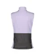 Gilet coupe-vent Femme GRAVEL WARM MERINO Violet/Noir