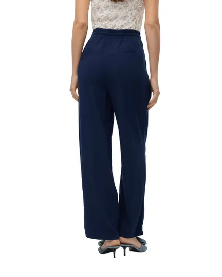 Pantalons Larges Femme VMJESMILO HW WIDE PANTS WVN NOOS