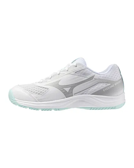 Chaussures de volleyball Femme CYCLONE SPEED 5 Blanc