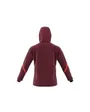 Sweat a capuche manches longues Homme M D4GMDY FZHD Rouge