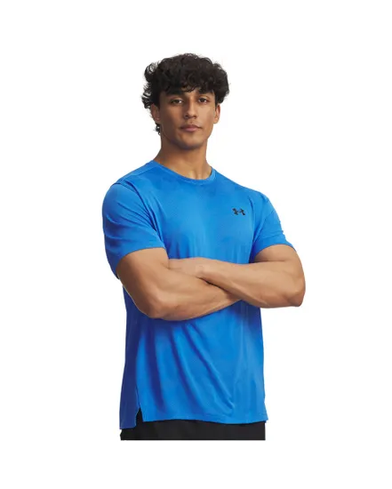 T-shirt Homme UA TECH VENT JCQRD SS Bleu