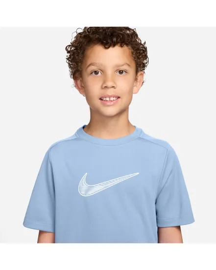 T-shirt Enfant plus agé B NK DF MULTI SS TOP HBR Bleu