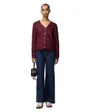 Cardigan Tricot Femme PCNINA LS V-Neck Noos BC