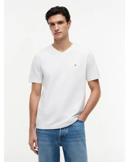T-shirt Homme ESSENTIAL V-NECK TEE Blanc