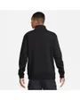 Pull zip manches longues Homme M NSW CLUB BB HZ TOP Noir