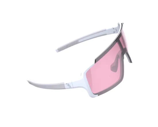 Lunettes Unisexe CHESTER NARROW Blanc/Rose Flash Miroir