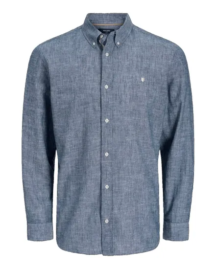 Chemise Homme JPRBLUSUMMER LINEN BLEND SHIELD LS