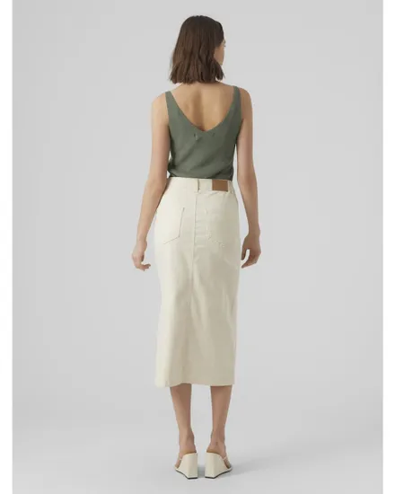 Top Femme VMNEWLEX SUN SL TOP GA  NOOS Vert