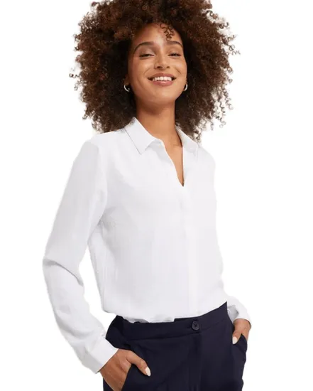Chemise Femme VMKAJA Manches Longues Tissée