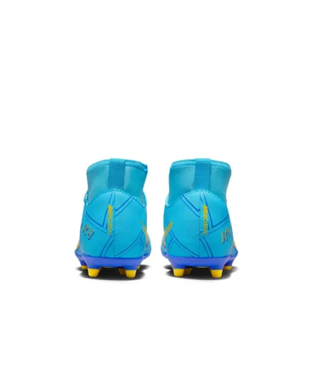 Crampons de football Enfant JR SUPERFLY 9 CLUB KM FG/MG Bleu