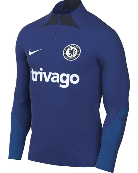 Haut entraînement de football Homme CFC MNK DF STRK DRILL TOP K KS Bleu Chelsea