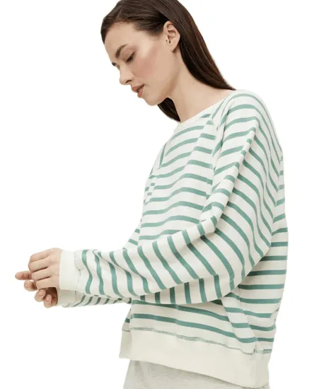 Sweat col rond Femme GRETA LS EMB UB SWEAT Multicolore