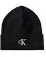 Bonnet Homme CK FINE RIB BEANIE Noir