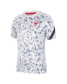 Top de football homme FFF M NK BRT TOP SS PM Blanc France