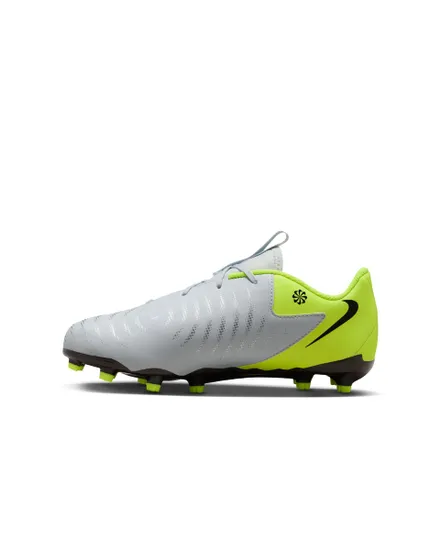 Crampons de football Enfant JR PHANTOM GX II ACADEMY FG/MG Gris