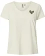 T-shirt Fille Billy Coeurs Paillettes