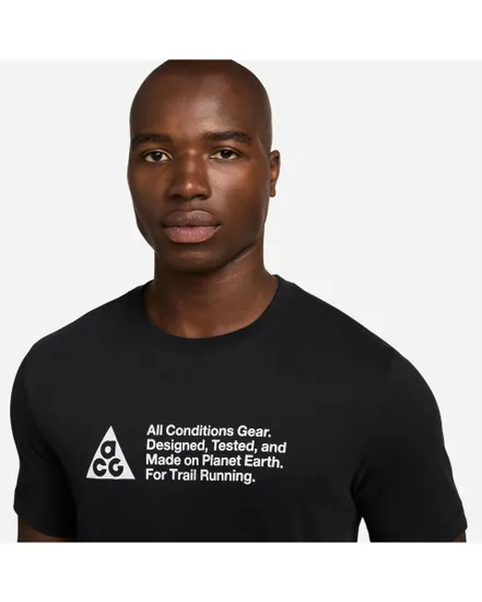 T-shirt Homme M ACG DF TEE STD TRAIL LOGO Noir
