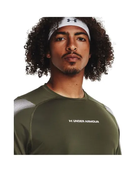 T-shirt Homme UA HG ARMOUR NOV FITTED SS Vert