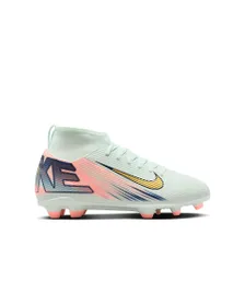 Crampons de football Enfant JR SUPERFLY 10 CLUB MDS FG/MG Vert