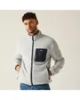 Polaire zip Homme FRANKIEF/ZFLEECE Gris
