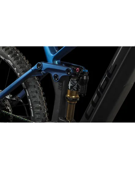 VTT électrique tout suspendu Unisexe STEREO HYBRID 140 HPC SLT 750 Bleu