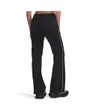 Pantalon de survetement Femme UA RIVAL FLC PIPED PANT Noir