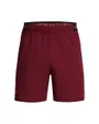 Short Homme UA VANISH WOVEN 6IN SHORTS Bordeaux