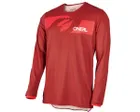 Maillot manches longues Homme ELEMENT FR HYBRID Rouge