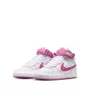 Chaussures Fille COURT BOROUGH MID 2 (GS) Blanc