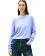 Pull col rond Femme ESSENTIAL CREW SWEATER EXT Bleu Iris