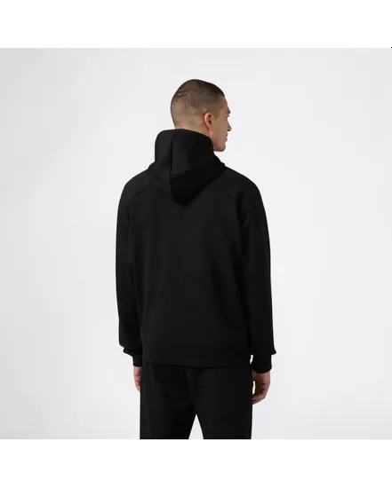 Sweat zip à capuche Homme Noir