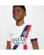 Maillot de football Enfant plus agé PSG Y NK DF JSY SS STAD AW Blanc