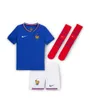 Ensemble de football Jeune enfant FFF LK NK DF STAD KIT HM Bleu