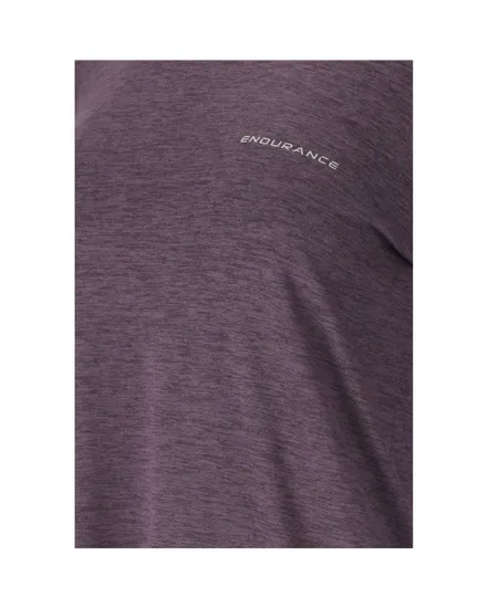 T-shirt manches longues Femme ALVALY W MELANGE L/S TEE Violet
