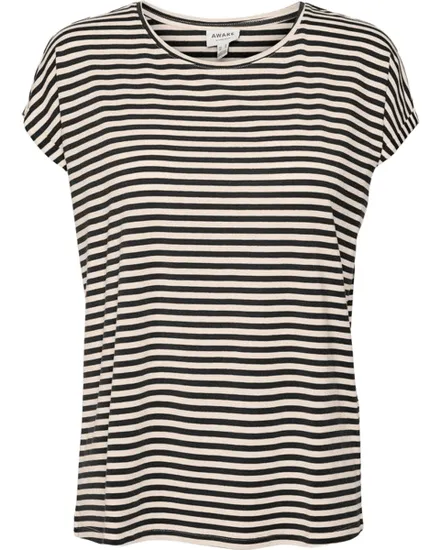 Tee shirt Femme Rayé Vero Moda
