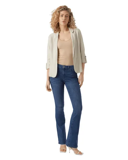 Blazer Femme VMJESMILO 3/4 LOOSE BLAZER WVN NOOS